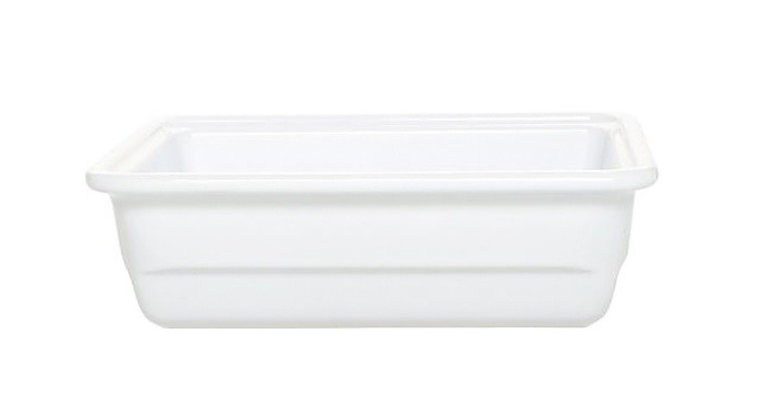 Гастроемкость 1/2 h=100 мм. 325*265 мм. 4,6 л. белая керам Emile Henry /1/2/140/ ТП АКЦИЯ