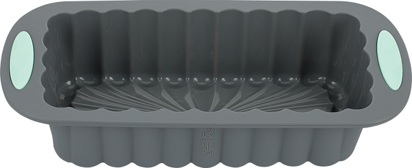 Форма для выпечки 27,5*12,5 см. h=6,2 см. силикон /1/80/ АКЦИЯ