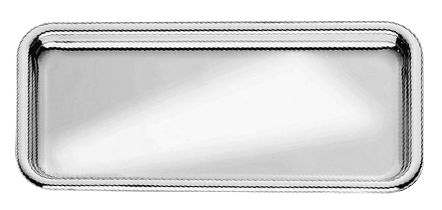 Блюдо для подачи прямоуг. 24*9,5 см. нерж. Abert /1/ ВДОХНОВЕНИЕ