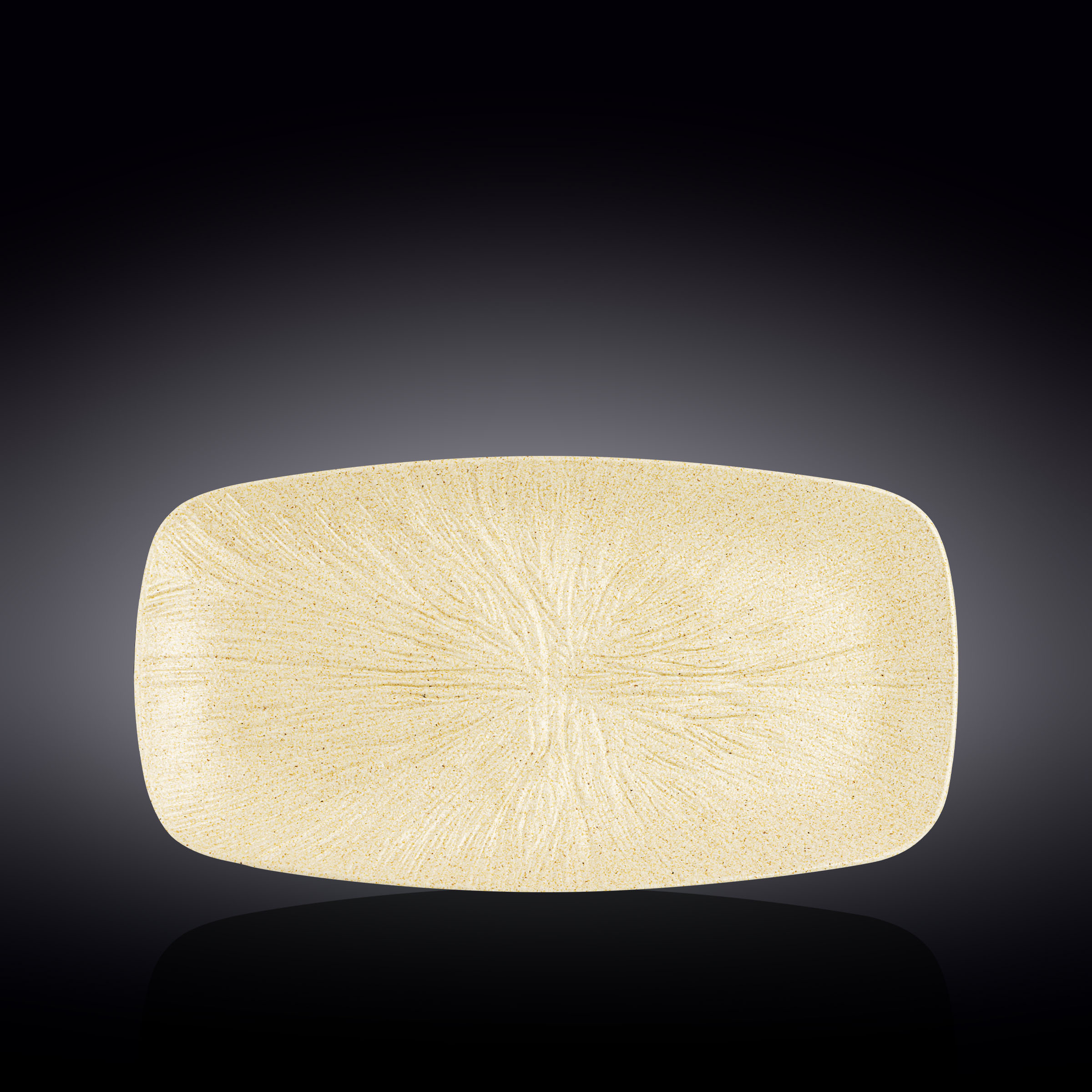 Блюдо прямоуг. 355*190 мм. Сэнд Wilmax /1/12/