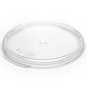 Крышка для контейнера пищ. круглого d=186 мм. h=14 мм. прозрачная, поликарбонат Cambro (для RFSCW2, RFSCW4) /1/