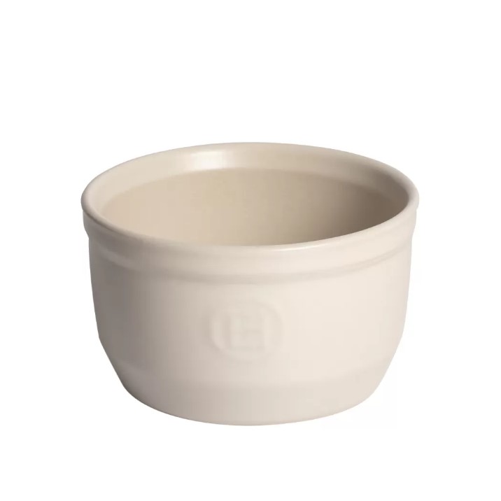 Форма для запекания  250 мл. d=100 мм. h=60 мм. (рамекин) бежевая керам Emile Henry /1/6/ ВДОХНОВЕНИЕ