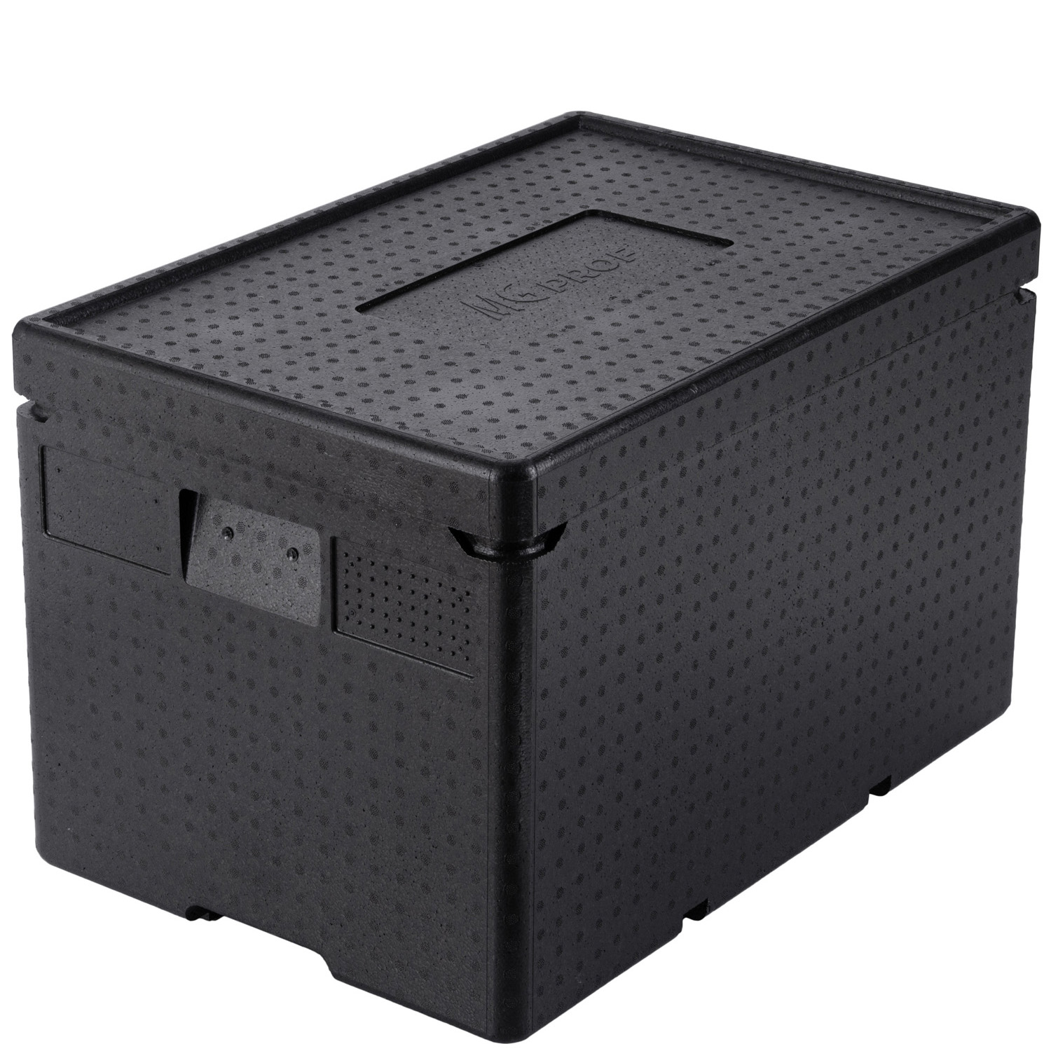 Термоконтейнер  58 л. 600*400*390 мм. для гастроем. h=200 мм. (-40°C до +110°C), плотность 60кг/м3, п/п MGprof /1/2/