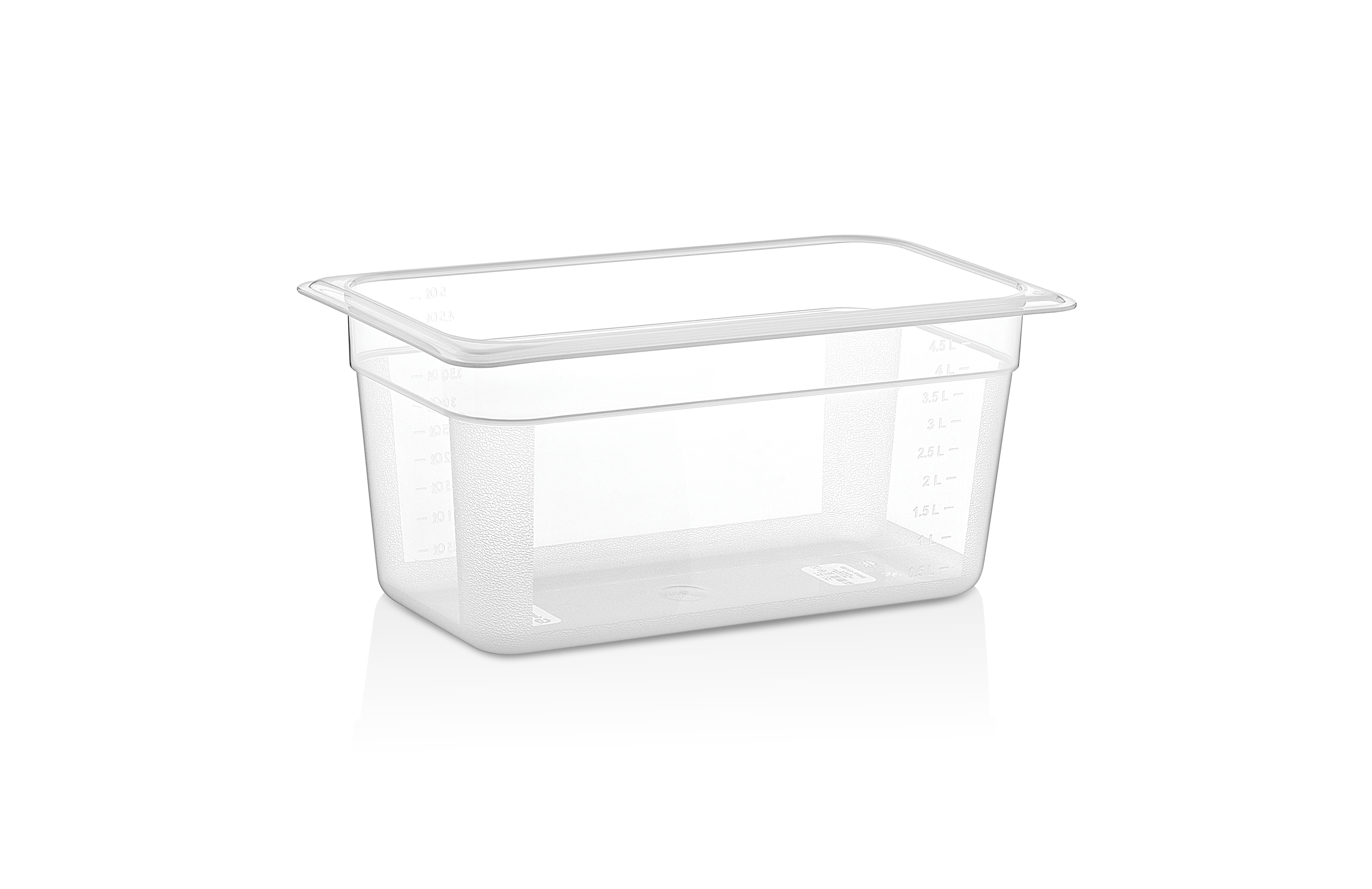 Гастроемкость 1/3 h=150 мм. 325*176 мм. 5,3 л. поликарб. прозрачная GP /1/