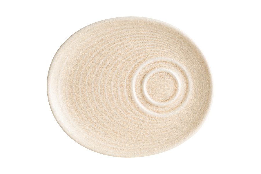 Блюдце 195*165 мм. Мираж (чашка 73073, 73076) Bonna /1/12/