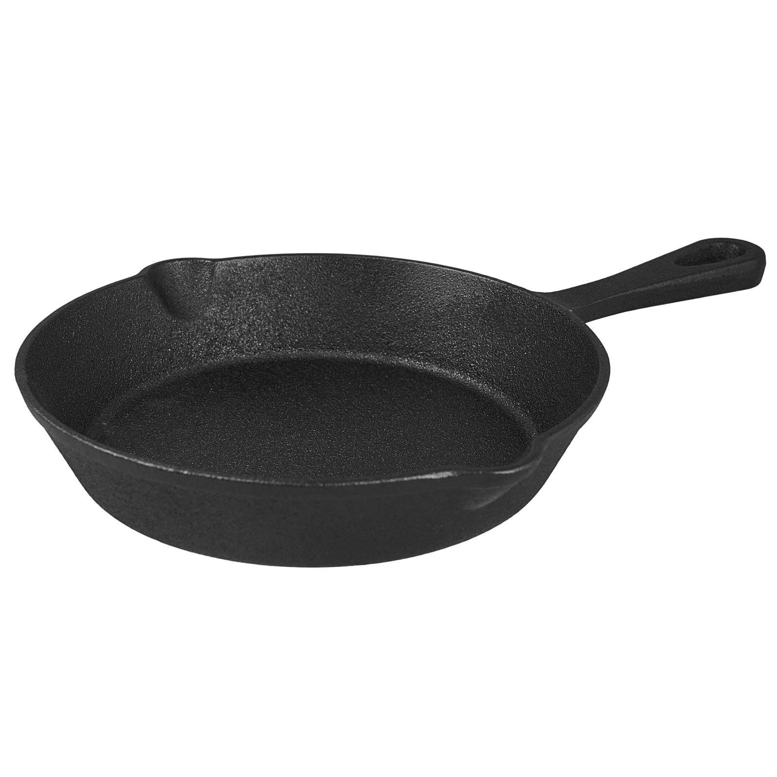 Сковорода порц. d=18,5 см. h=4 см. 0,85 л. чугун. с лит. ручкой /1/