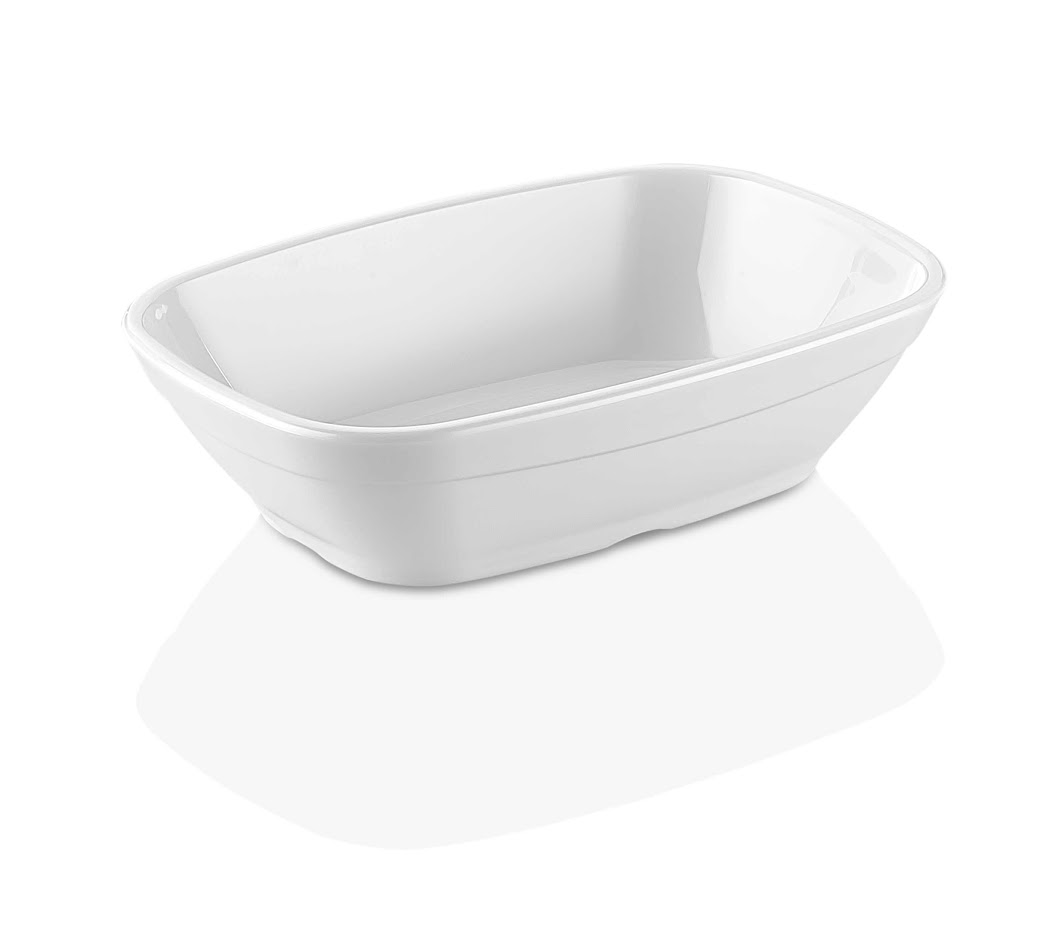 Салатник 140*110 мм. 270/250 мл. h=34 мм., касалетка поликарбонат, штабелир. GP /1/100/