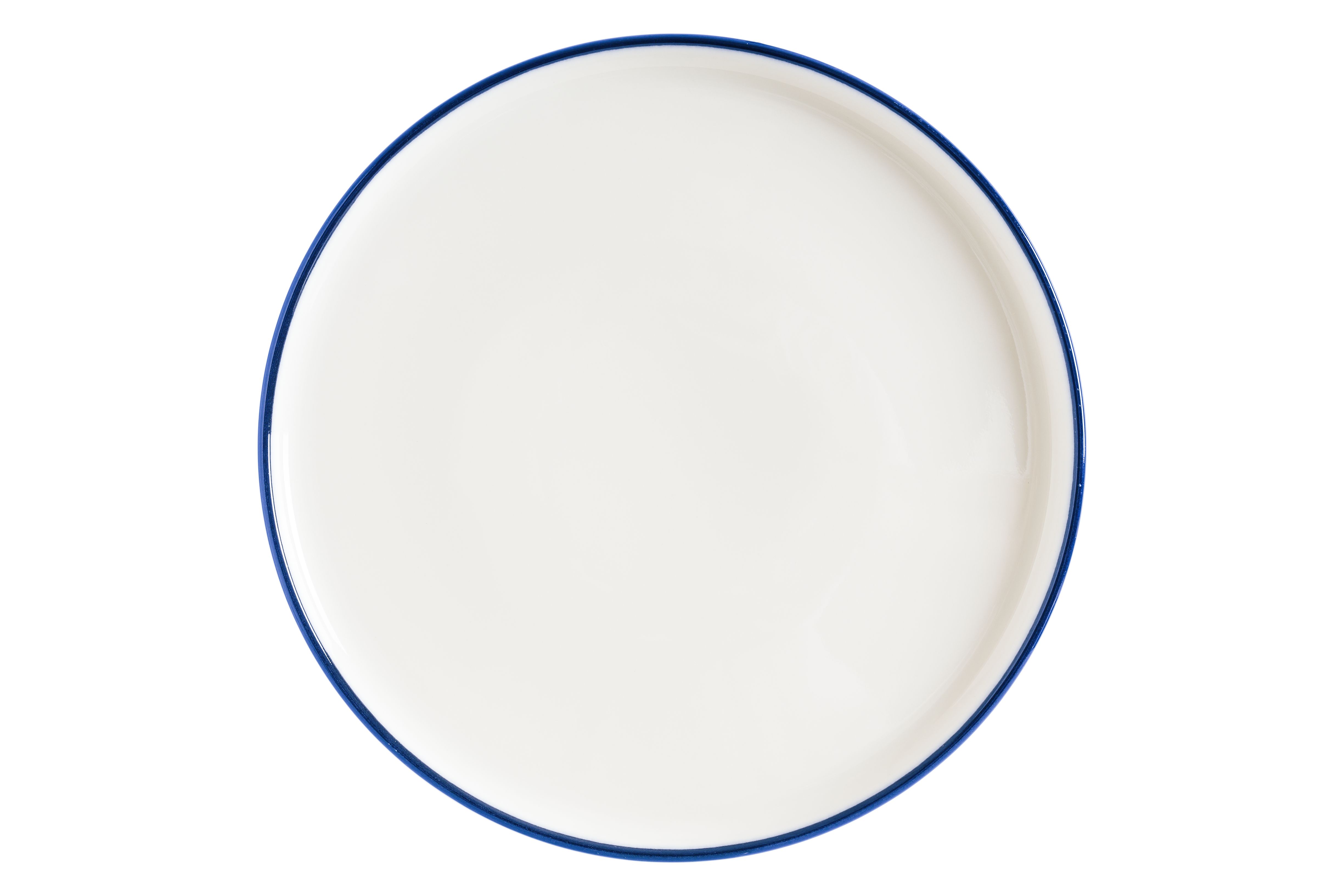 Тарелка d=220 мм. Линеа Синий, форма Хюгге Bonna /1/6/558/
