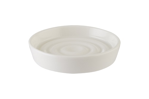 Соусник  75 мл. d=100 мм. для оливкового масла Белый Нит, тонкий край Bonna /1/12/2628/