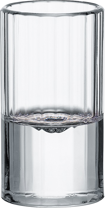 Стопка  25 мл. d=34 мм. h=64 мм. поликарбонат Bonna /1/6/