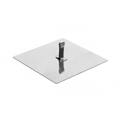 Крышка к форме кондитерской "Квадрат" 6*6 см. нерж.  /1/ АКЦИЯ