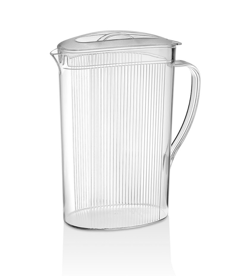 Кувшин 2,2 л. h=240 мм. с крышкой Питчер, поликарбонат прозрачн. GP /1/12/ ВДОХНОВЕНИЕ