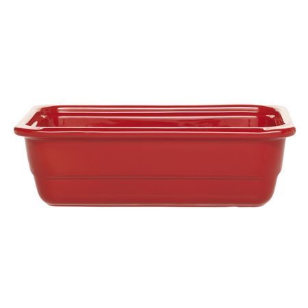 Гастроемкость 1/3 h=100 мм. 325*176 мм. 3,1 л. красная керам Emile Henry /1/3/210/ ТП АКЦИЯ