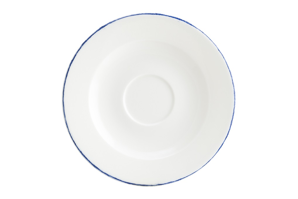 Блюдце d=120 мм. Ретро синий край (чашка 70299)  Bonna /1/6/3648/ ВДОХНОВЕНИЕ