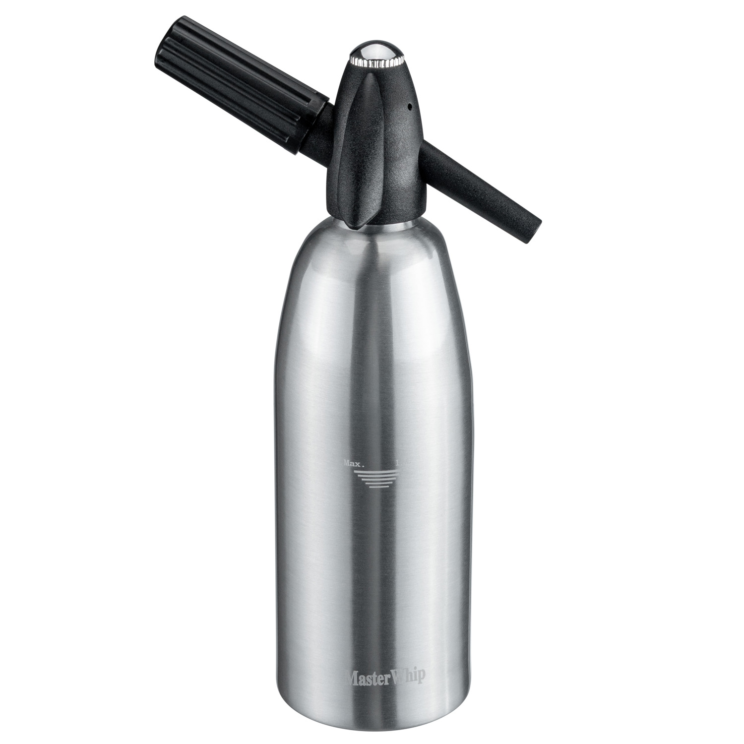 Сифон для газирования воды 1,0 л. алюм./пластик MasterWhip /1/252/