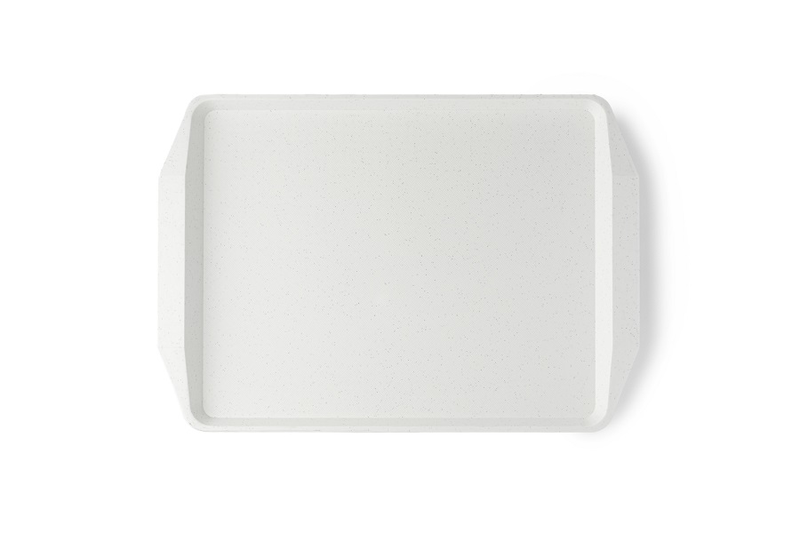 Поднос 42*30 см. белый мрамор поверхность классик MGprof /1/10/1140/ АКЦИЯ