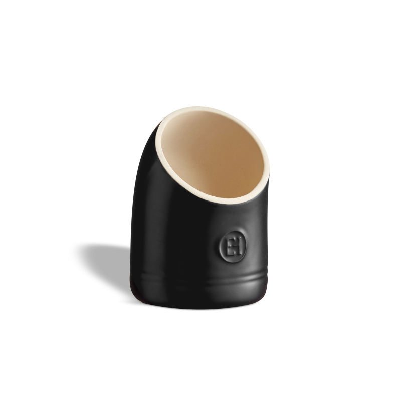 Солонка 550 мл. d=110 мм. h=155 мм. профессиональная черная Emile Henry /1/2/ ВДОХНОВЕНИЕ