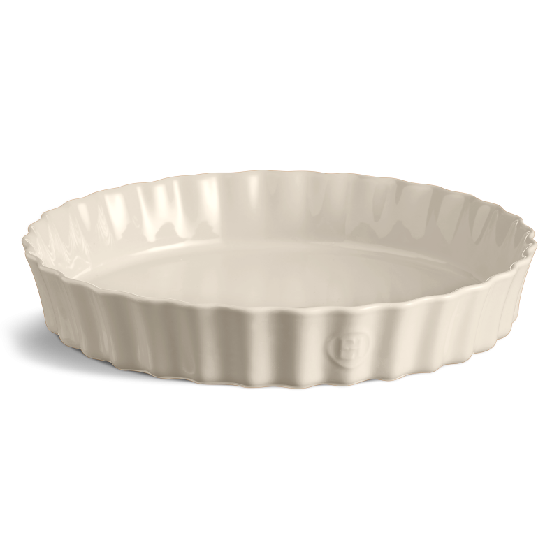 Форма для запекания 3000 мл. d=320 мм. h=55 мм. молочная керам Emile Henry /1/3/