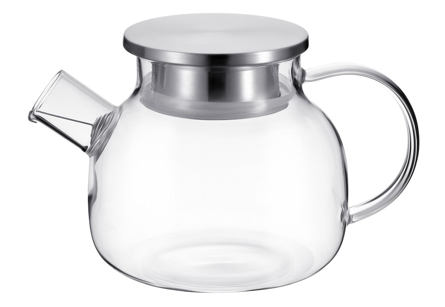 Чайник 1000 мл. заварочный с крышкой нерж, Термостекло /1/
