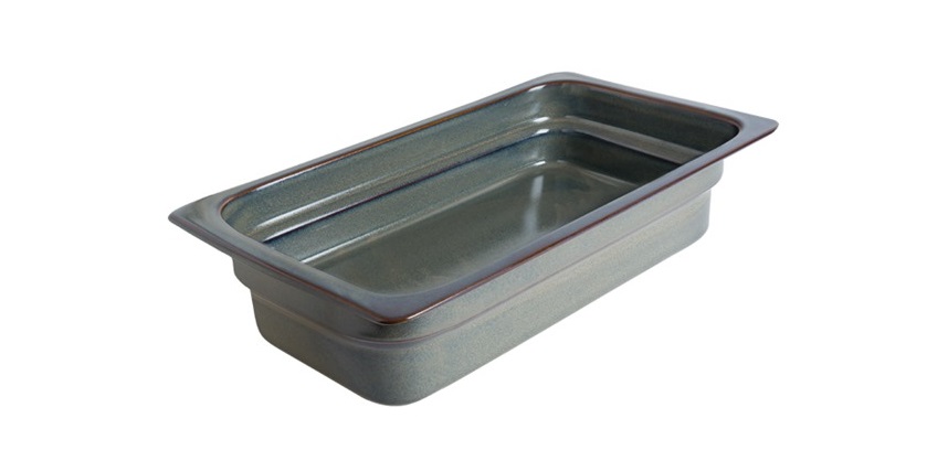 Гастроемкость 1/3 h= 65 мм. 325*176 мм. 2,4 л. Глоир фарфор Bonna /1/ АКЦИЯ