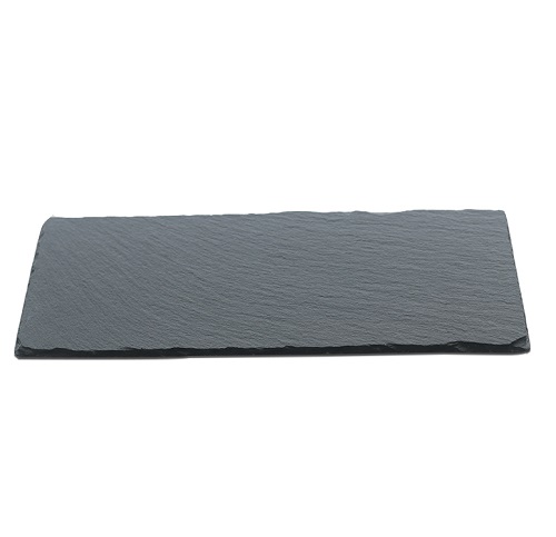 Блюдо для подачи прямоуг. 25*12 см. h=0,8 см. черное, сланец MGprof /1/ АКЦИЯ