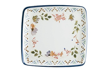 Тарелка квадр. 150*140 мм. без полей Спринг, форма Мув Bonna /1/12/2268 АКЦИЯ