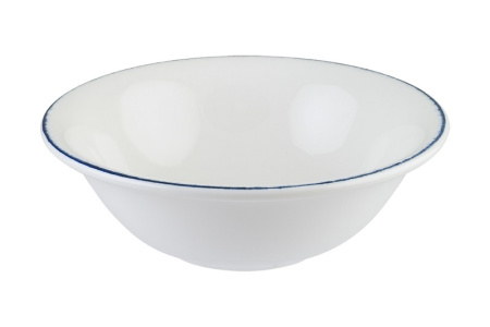Салатник d=180 мм. 700 мл. h=66 мм. Ретро синий край, форма Гурмэ Bonna /1/12/816/ ВДОХНОВЕНИЕ