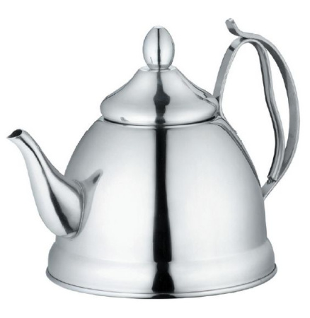 Чайник 1200 мл. заварочный, нерж. /1/12/ Чайник 1200 мл. заварочный, нерж. /1/12/