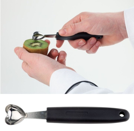 Нуазетка для вырезания сердечек из фруктов 50/160 мм. нерж. APS /1/ АКЦИЯ