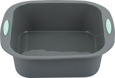 Форма для выпечки 19,5*17,5 см. h=5,5 см. силикон /1/200/ АКЦИЯ
