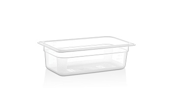 Гастроемкость 1/3 h=100 мм. 325*176 мм. 3 л. п/п прозрачная GP /1/18/