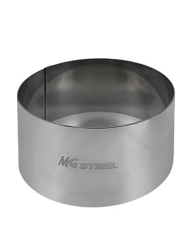 Форма кондитерская "Круг" d= 7 см. h=4 см. нерж. MGsteel  /1/250/ Форма кондитерская "Круг" d= 7 см. h=4 см. нерж. MGsteel  /1/250/