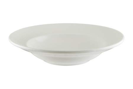 Тарелка d=270 мм. глубокая 450 мл. h=56 мм. Белый Луп узкая полоска Bonna /1/6/408/ Тарелка d=270 мм. глубокая 450 мл. h=56 мм. Белый Луп узкая полоска Bonna /1/6/408/