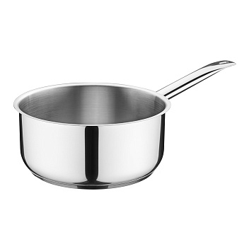 Сотейник 5,0 л. нерж. d=24 см. h=11 см. б/кр (индукция)(кр. 79198) MGsteel /1/