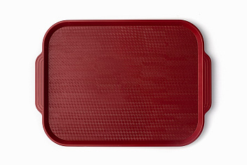 Поднос 45*34,5 см. темно-красный поверхность классик (416) MGprof /1/10/