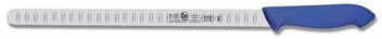 Нож для рыбы 300/420 мм. с бороздками, синий антибактер. ручка HoReCa Icel /1/6/ Нож для рыбы 300/420 мм. с бороздками, синий антибактер. ручка HoReCa Icel /1/6/
