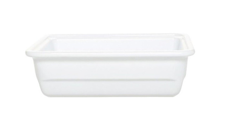 Гастроемкость 1/2 h=100 мм. 325*265 мм. 4,6 л. белая керам Emile Henry /1/2/140/ ТП