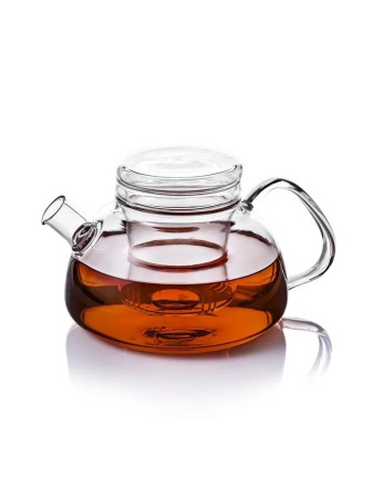 Чайник  800 мл. заварочный, Термостекло /1/24/ Чайник  800 мл. заварочный, Термостекло /1/24/