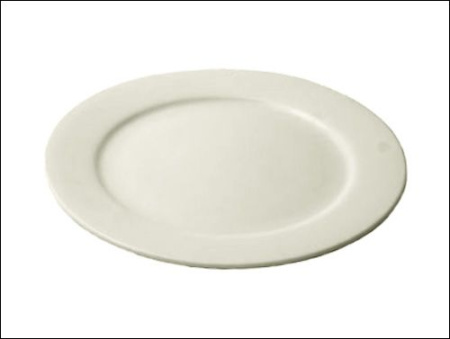 Тарелка d=225 мм. мелкая слон.кость /6/48/ АКЦИЯ