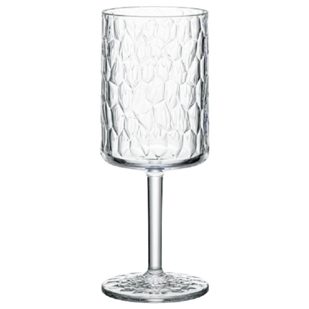 Бокал для вина 290 мл. d=68 мм. h=182 мм. поликарбонат, прозрачн. Айс Bonna /1/6/