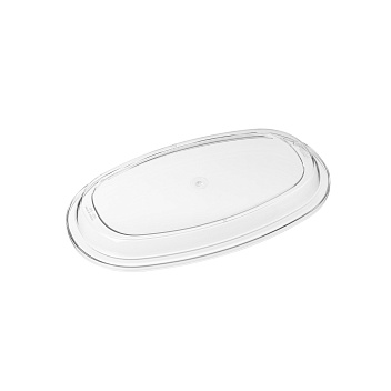 Крышка 240*138 мм. (блюдо овальное 80004), поликарбонат GP /1/72/