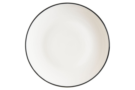 Тарелка d=170 мм. Линеа Черный, форма Гурмэ Bonna /1/12/1728/