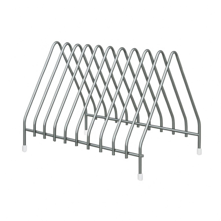 Подставка для досок на 10 шт. 42*29*28 см. нерж. MG /1/