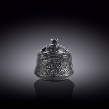 Сахарница 280 мл. d=85 мм. Слэйт Wilmax /1/36/ Сахарница 280 мл. d=85 мм. Слэйт Wilmax /1/36/