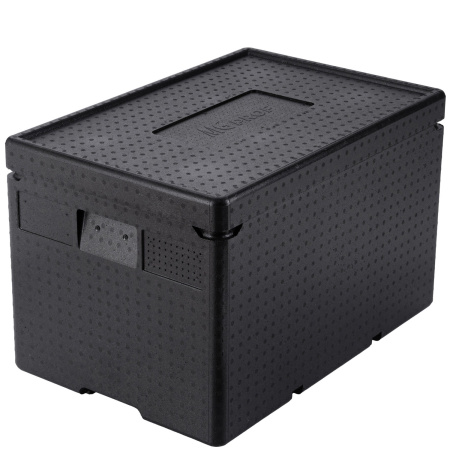 Термоконтейнер 58 л. 600*400*390 мм. для гастроем. h=200 мм. (-40°C до +110°C), плотность 60кг/м3, п/п MGprof /1/2/ АКЦИЯ