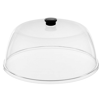 Крышка d=30 см. h=12,5 см. поликарбонат, прозрачная (поднос 76858,76842,76850) GP /1/24/