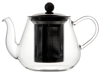 Чайник  900 мл. заварочный с колбой нерж. Термостекло /1/ Чайник  900 мл. заварочный с колбой нерж. Термостекло /1/
