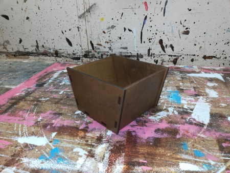 Корзинка для подачи 120*120 мм. h=100 мм. дерево (РС15) /1/ Корзинка для подачи 120*120 мм. h=100 мм. дерево (РС15) /1/