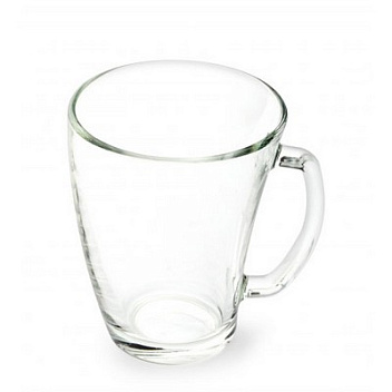 Кружка 320 мл. d=90 мм. h=110 мм. прозрач. Шейп  /6/768/ Кружка 320 мл. d=90 мм. h=110 мм. прозрач. Шейп  /6/768/