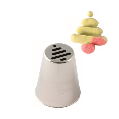 Насадка кондитер. "Елка" d=30/20 мм. нерж. (BX0250) /1/